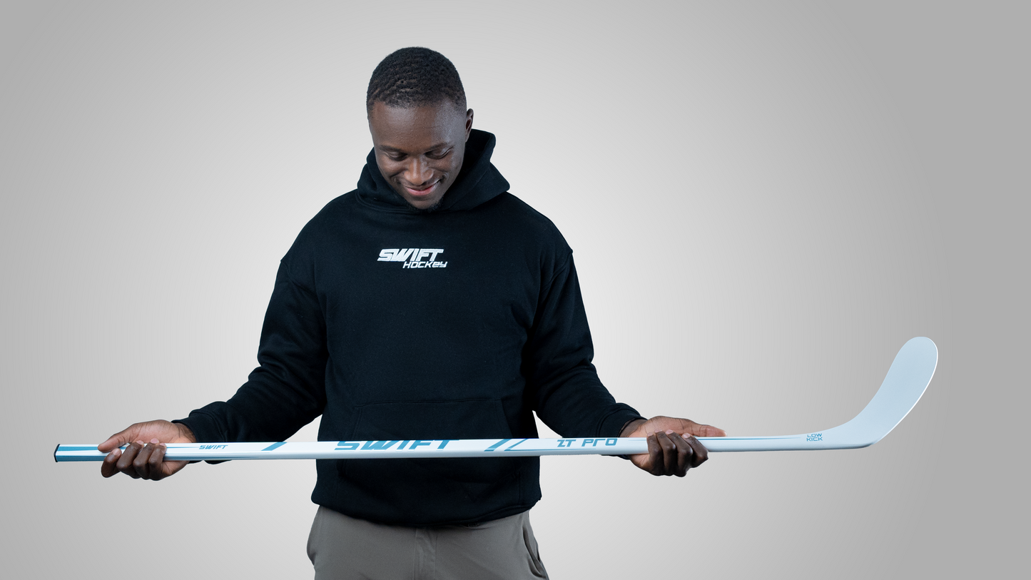 Swift ZT Pro 1 - Junior Hockey Stick, 54" (WHITE) Limited Edition